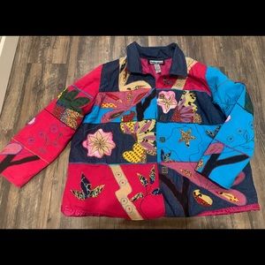 Vintage Indigo Moon 1X Jacket with gorgeous buttons 😍